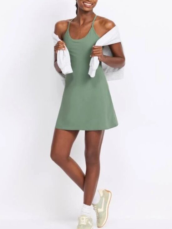 Outdoor Voices Dresses & Skirts - Light Sage Green Athletic Dress Tennis Prep